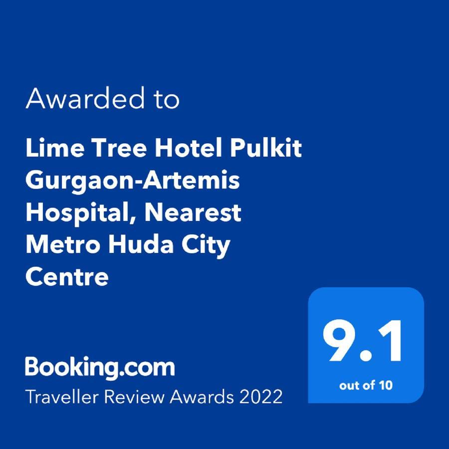 Lime Tree Hotel Pulkit Gurgaon-Artemis Hospital, Nearest Metro Huda City Centre Zewnętrze zdjęcie
